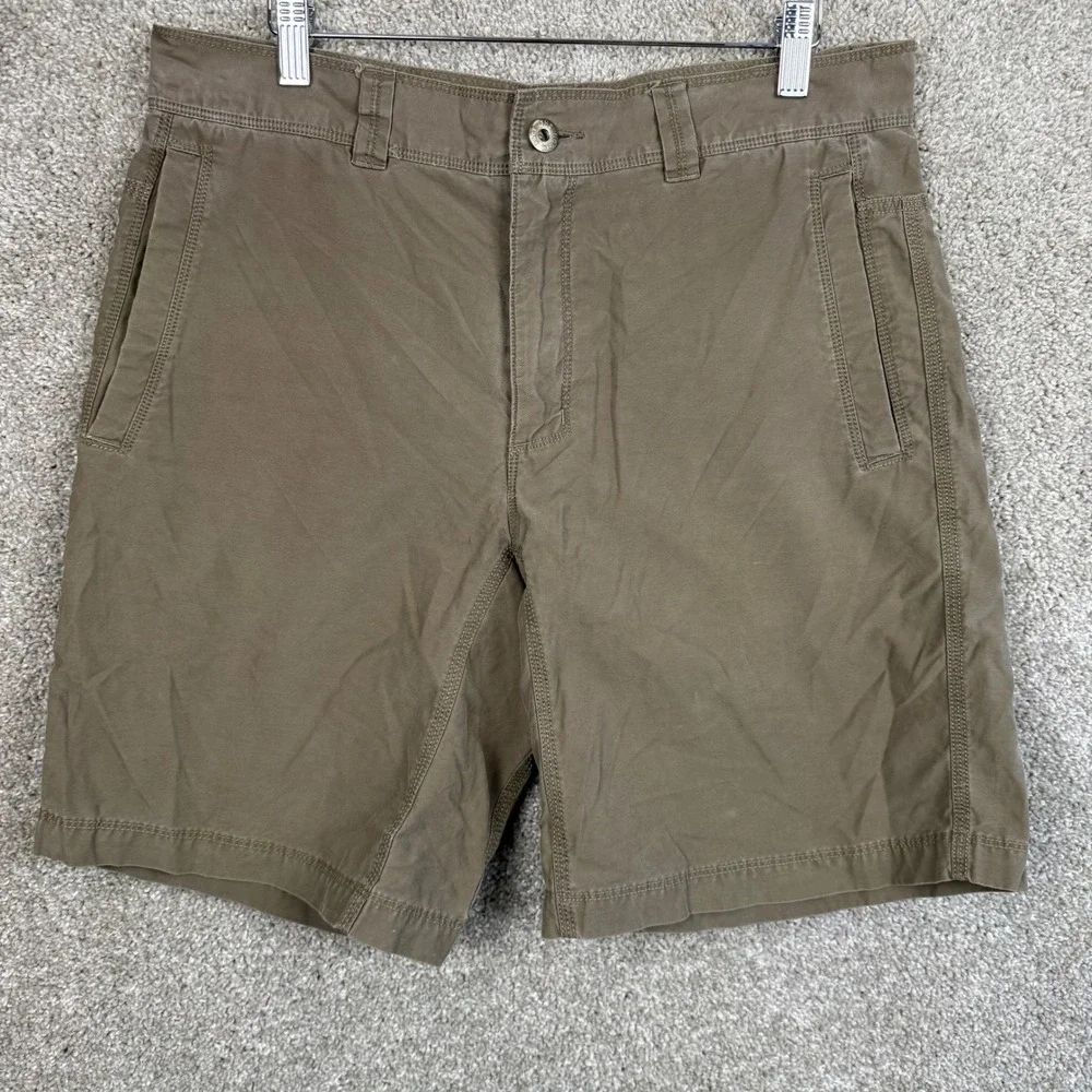 The North Face Mens Size 32 Brown Hiking Shorts Regular Fit Cotton Nylon Utility